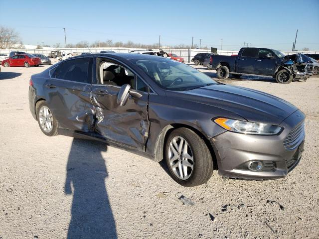 3FA6P0HD3ER193092 - 2014 FORD FUSION SE GRAY photo 4