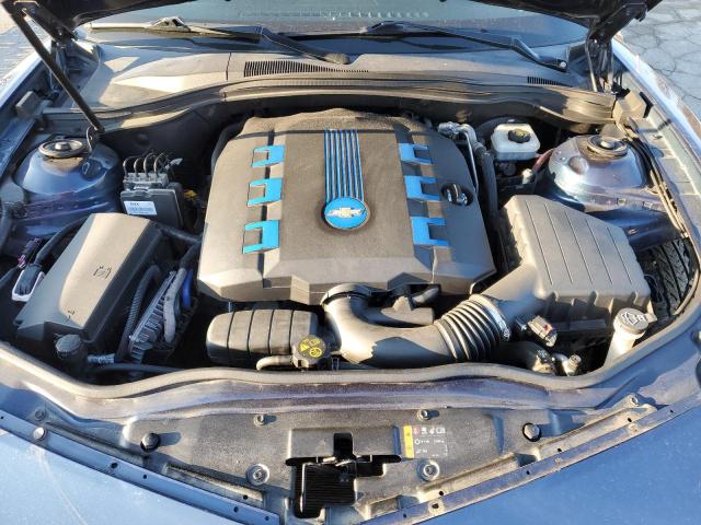 2G1FB1E31C9194196 - 2012 CHEVROLET CAMARO LT BLUE photo 11