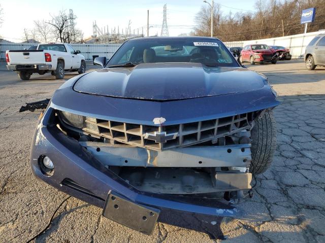 2G1FB1E31C9194196 - 2012 CHEVROLET CAMARO LT BLUE photo 5