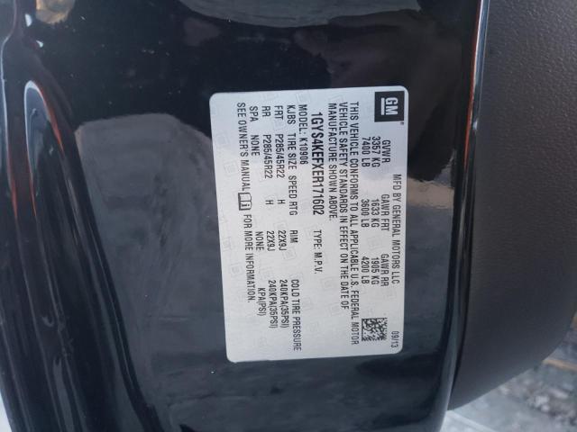 1GYS4KEFXER171602 - 2014 CADILLAC ESCALADE ESV PLATINUM Қара фото 13