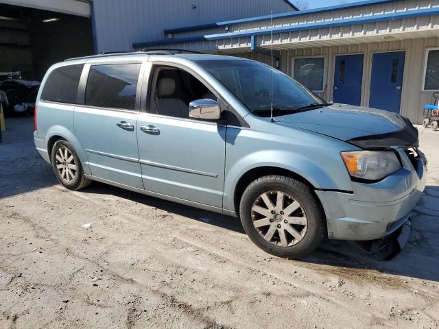 2A8HR54P68R662396 - 2008 CHRYSLER TOWN & COU TOURING BLUE photo 4