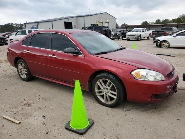 2G1WC5E33E1171816 - 2014 CHEVROLET IMPALA LIM LTZ RED photo 4