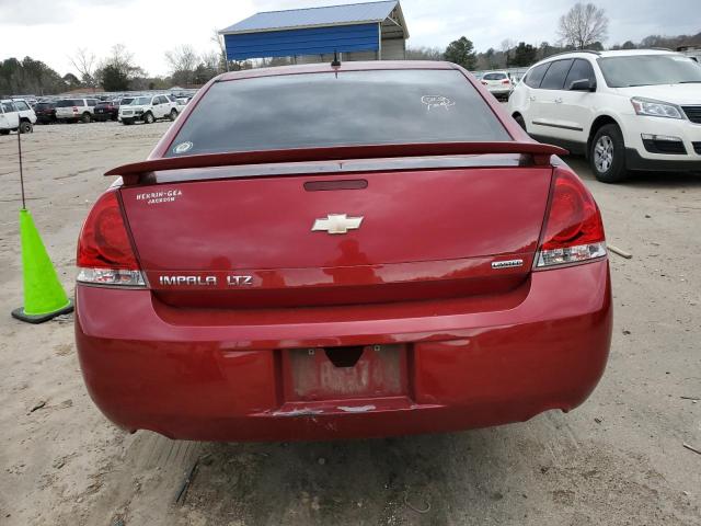 2G1WC5E33E1171816 - 2014 CHEVROLET IMPALA LIM LTZ RED photo 6