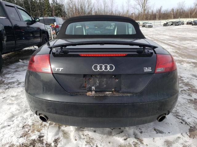 TRURD38JX81005664 - 2008 AUDI TT 3.2 QUATTRO BLACK photo 6