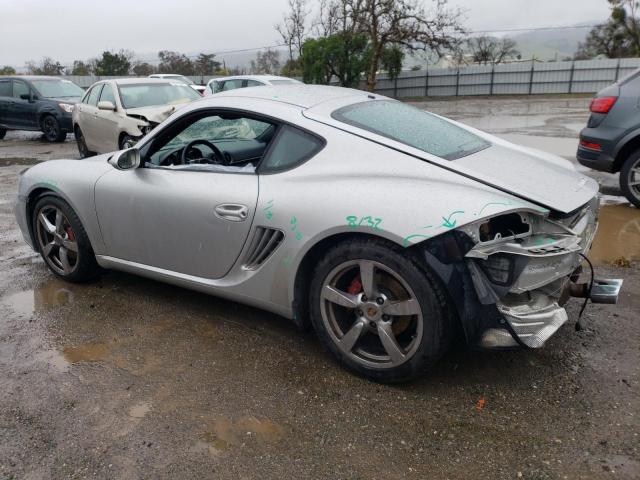 WP0AB29888U781602 - 2008 PORSCHE CAYMAN S SILVER photo 2