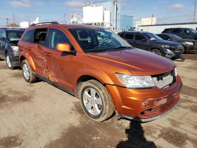 3D4PG1FG2BT500805 - 2011 DODGE JOURNEY MAINSTREET ORANGE photo 4