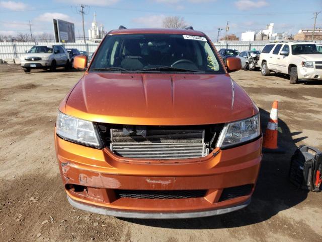 3D4PG1FG2BT500805 - 2011 DODGE JOURNEY MAINSTREET ORANGE photo 5