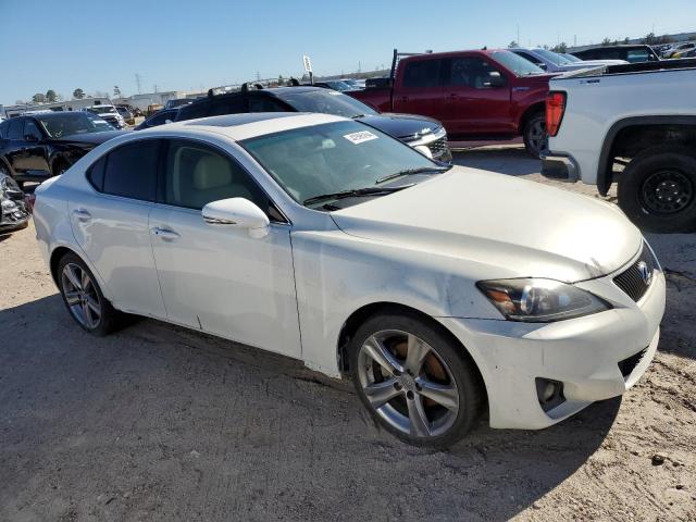 JTHBF5C24B5152658 - 2011 LEXUS IS 250 WHITE photo 4