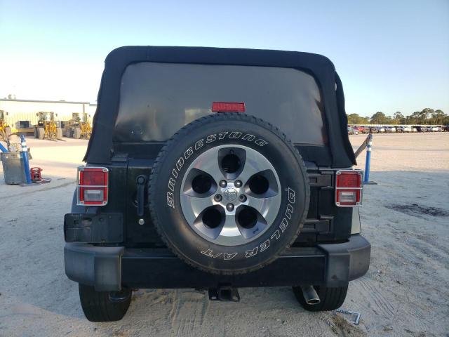 1C4HJWEG4GL178625 - 2016 JEEP WRANGLER U SAHARA BLACK photo 6