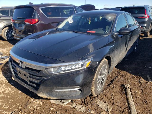 1HGCV3F13LA000106 - 2020 HONDA ACCORD HYBRID BLACK photo 1