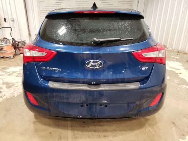 KMHD35LH9GU282435 - 2016 HYUNDAI ELANTRA GT BLUE photo 6