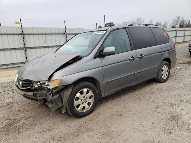 5FNRL18082B010269 - 2002 HONDA ODYSSEY EXL BLUE photo 1