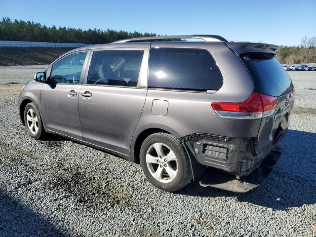 5TDKK3DC7BS042108 - 2011 TOYOTA SIENNA LE GRAY photo 2