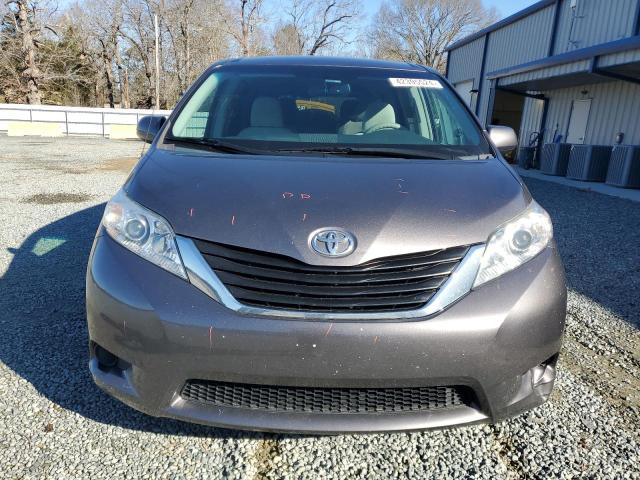 5TDKK3DC7BS042108 - 2011 TOYOTA SIENNA LE GRAY photo 5