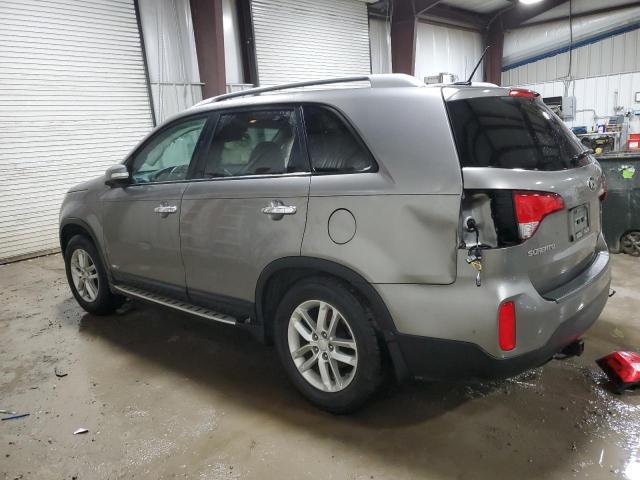 5XYKTCA66EG473908 - 2014 KIA SORENTO LX GRAY photo 2