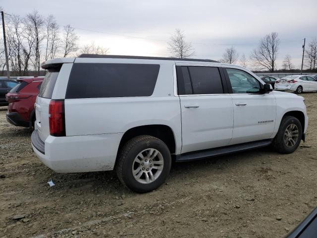 1GNSKHKC7KR345573 - 2019 CHEVROLET SUBURBAN K1500 LT WHITE photo 3