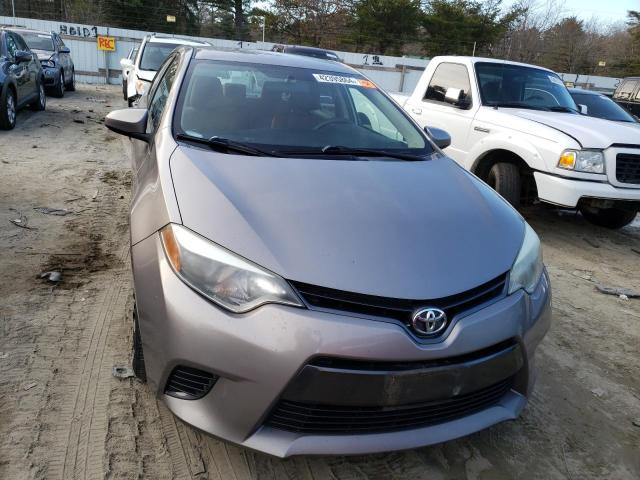 2T1BURHE7FC269385 - 2015 TOYOTA COROLLA L GRAY photo 5