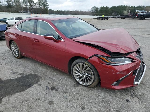 JTHB21B13K2041792 - 2019 LEXUS ES 300H RED photo 4