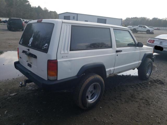 1J4FJ27S9WL242085 - 1998 JEEP CHEROKEE SE WHITE photo 3