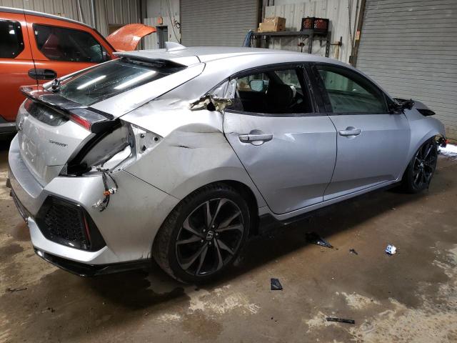 SHHFK7H47JU221150 - 2018 HONDA CIVIC SPORT 银色 照片 3