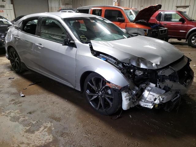 SHHFK7H47JU221150 - 2018 HONDA CIVIC SPORT 银色 照片 4