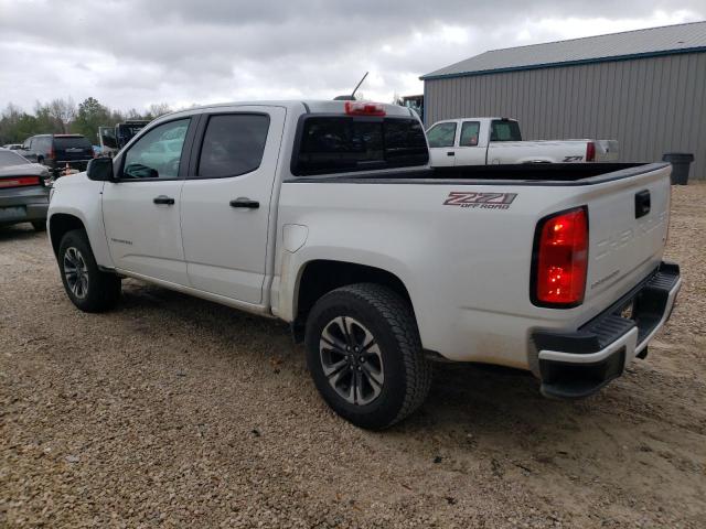 1GCGTDEN1N1261902 - 2022 CHEVROLET COLORADO Z71 WHITE photo 2