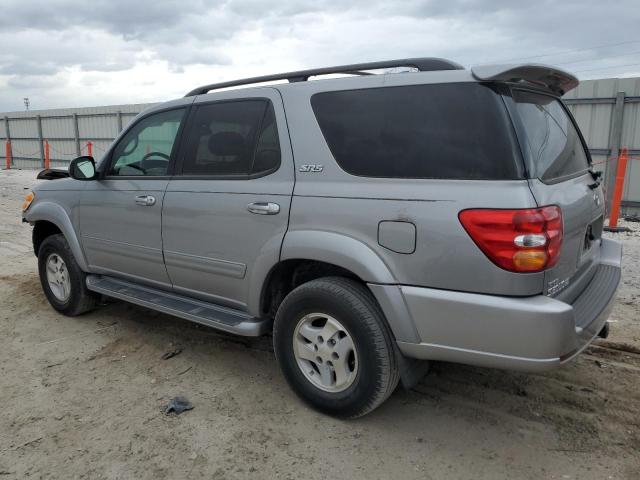 5TDZT34A53S180452 - 2003 TOYOTA SEQUOIA SR5 SILVER photo 2