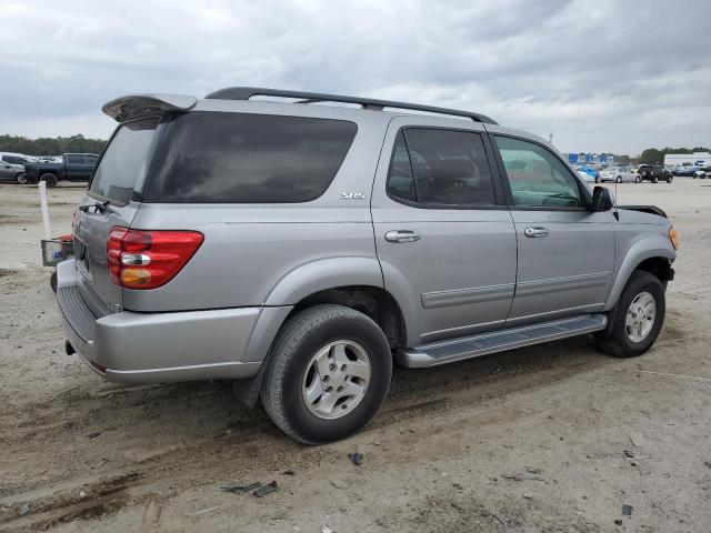 5TDZT34A53S180452 - 2003 TOYOTA SEQUOIA SR5 SILVER photo 3