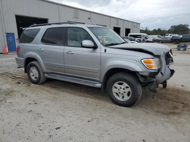 5TDZT34A53S180452 - 2003 TOYOTA SEQUOIA SR5 SILVER photo 4