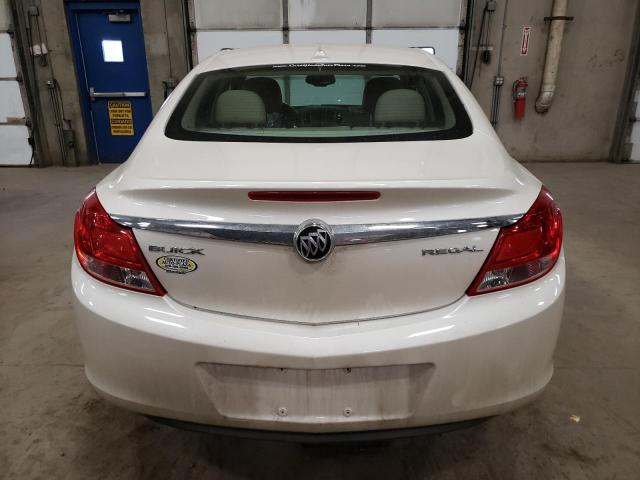 2G4GR5EK3C9133840 - 2012 BUICK REGAL WHITE photo 6