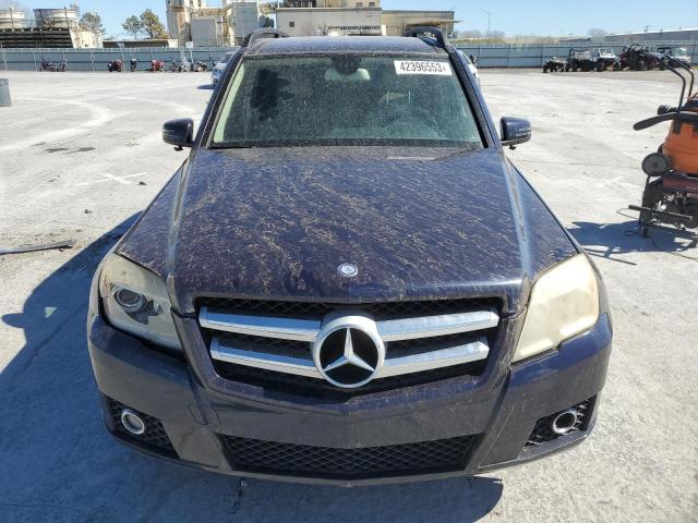 WDCGG8HB5AF437175 - 2010 MERCEDES-BENZ GLK 350 4MATIC BLUE photo 5