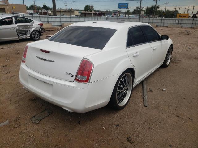 2C3CCABG5CH115458 - 2012 CHRYSLER 300 S WHITE photo 4