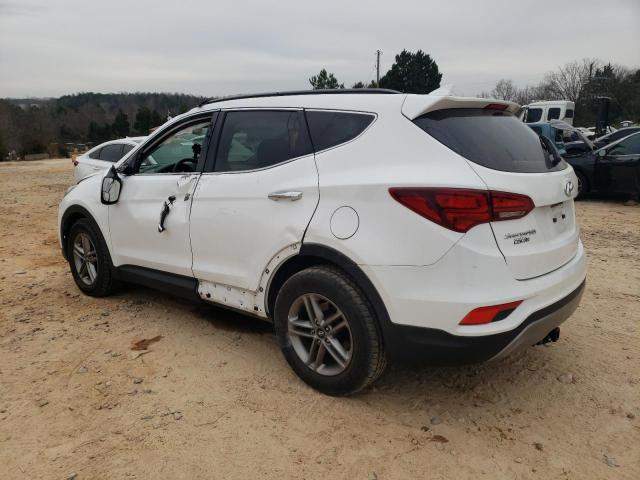 5NMZU3LBXJH056412 - 2018 HYUNDAI SANTA FE S WHITE photo 2