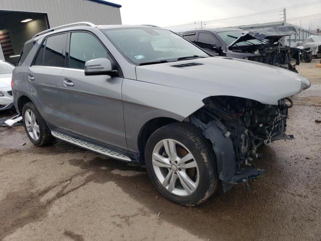 4JGDA5HB3EA418812 - 2014 MERCEDES-BENZ ML 350 4MATIC GRAY photo 4