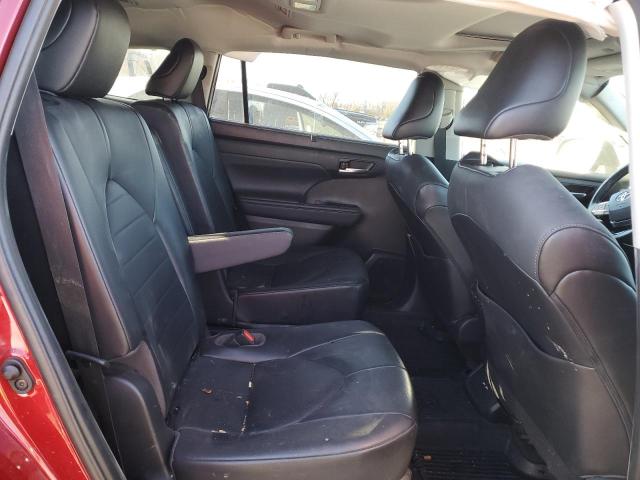 5TDGZRBH0MS557487 - 2021 TOYOTA HIGHLANDER XLE 红色 照片 11