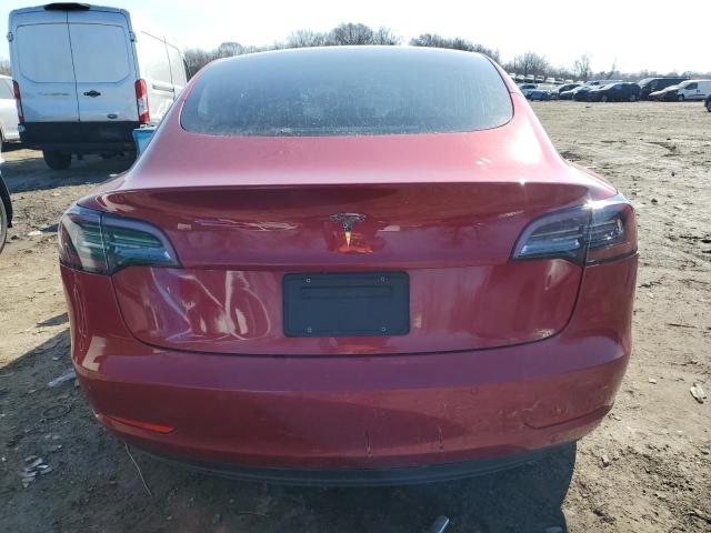 5YJ3E1EA3JF102904 - 2018 TESLA MODEL 3 RED photo 6