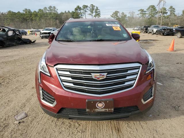 1GYKNBRS9HZ171129 - 2017 CADILLAC XT5 LUXURY BURGUNDY photo 5