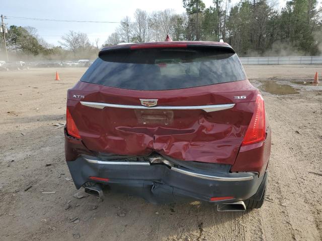 1GYKNBRS9HZ171129 - 2017 CADILLAC XT5 LUXURY BURGUNDY photo 6