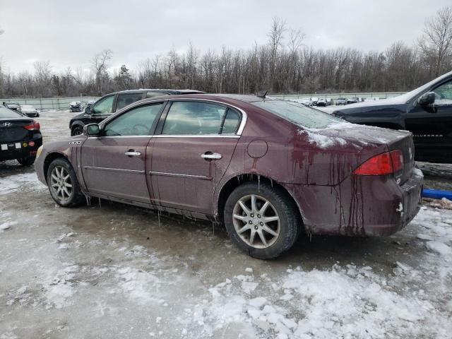 1G4HD57217U167929 - 2007 BUICK LUCERNE CXL MAROON photo 2