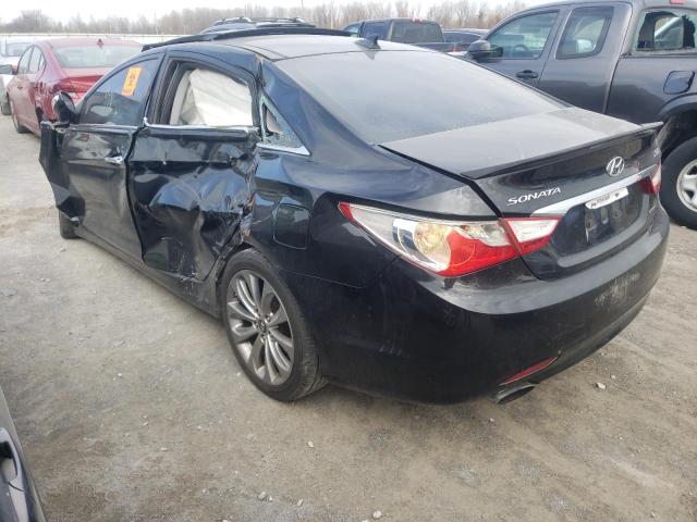 5NPEC4ABXCH424555 - 2012 HYUNDAI SONATA SE BLACK photo 3