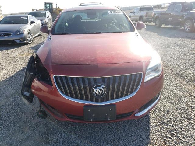 2G4GN5EX5E9165652 - 2014 BUICK REGAL PREMIUM RED photo 5