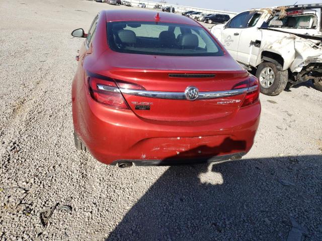 2G4GN5EX5E9165652 - 2014 BUICK REGAL PREMIUM RED photo 6