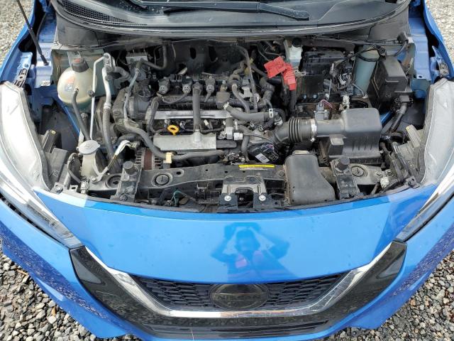 3N1CN8EV9LL864279 - 2020 NISSAN VERSA SV BLUE photo 11