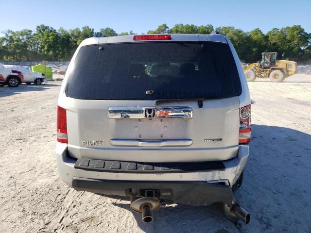 5FNYF389X9B009664 - 2009 HONDA PILOT TOURING SILVER photo 6