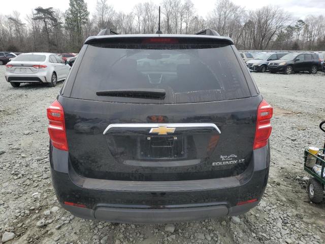 2GNALCEK8G1112753 - 2016 CHEVROLET EQUINOX LT BLACK photo 6