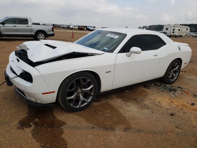 2C3CDZBT8FH783719 - 2015 DODGE CHALLENGER SXT PLUS WHITE photo 1