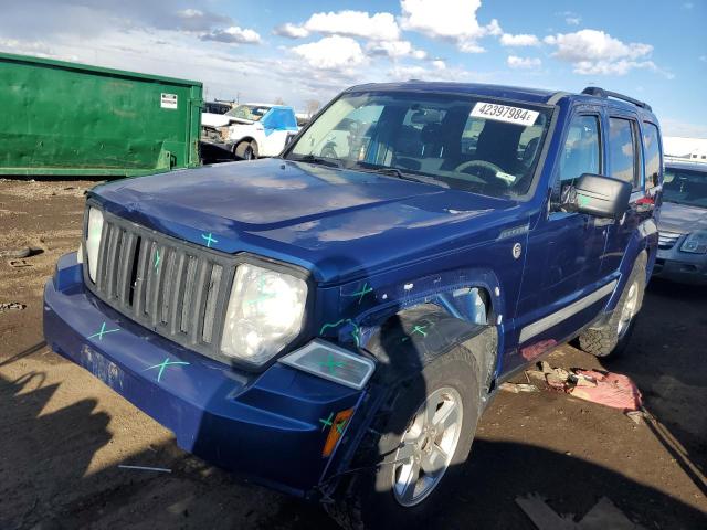 1J4PN2GK3AW128034 - 2010 JEEP LIBERTY SPORT BLUE photo 1