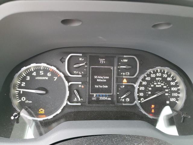 5TFRY5F19KX248089 - 2019 TOYOTA TUNDRA DOUBLE CAB SR/SR5 GRAY photo 9