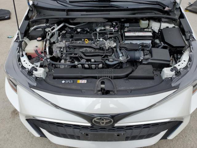 JTNK4RBE0K3025066 - 2019 TOYOTA COROLLA SE WHITE photo 11