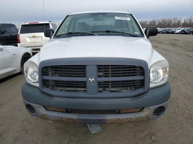 1D7HA16K58J180490 - 2008 DODGE RAM 1500 ST WHITE photo 5